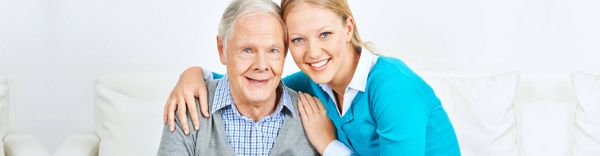 caregiver and her senior patient